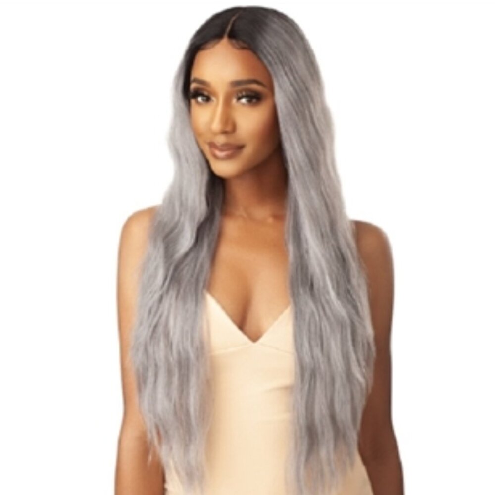 Outre Swiss Lace Front Wig: Leilani (Color Available: DRFF RED VELVET)